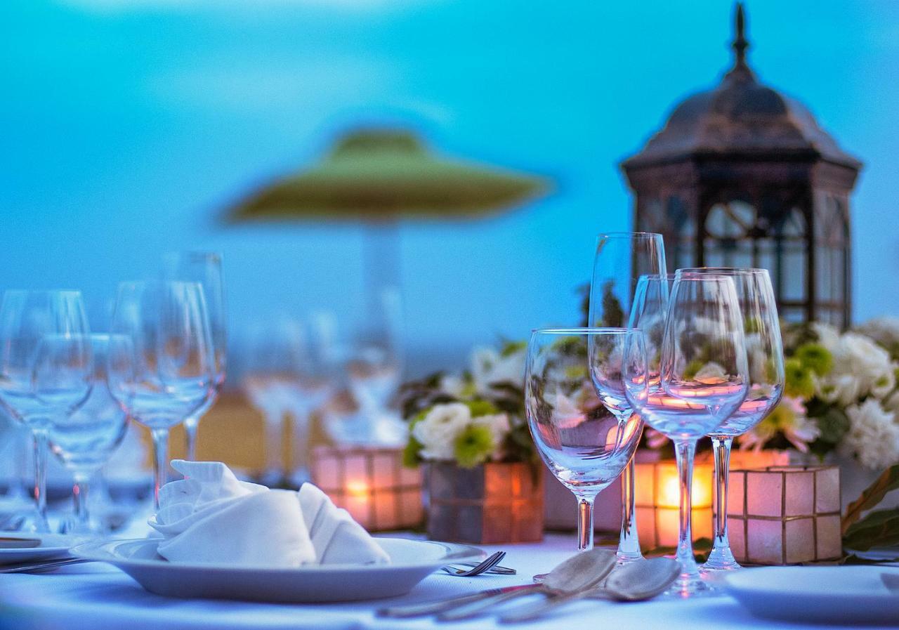 Oceanica Resort Panglao, Bohol Eksteriør billede A table set for fine dining